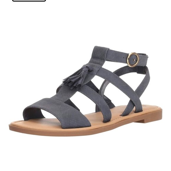 Dr. Scholl's Women’s Black Encore Gladiator Ankle Strap Sandals in Black Size 8 - Picture 1 of 8